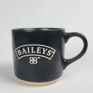 Bailey's Irish Irish Cream Mug Stoneware Ceramic Black Coffee Cup 3.5" x 3.5"
